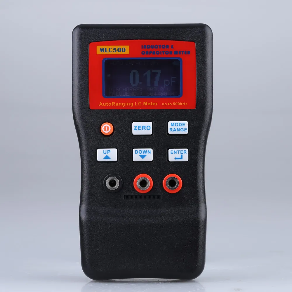 Freeshipping High Precision Auto Variëring LC Meter Professionele Capaciteit Inductantie Tabel 500 KHz Capacitance Meter