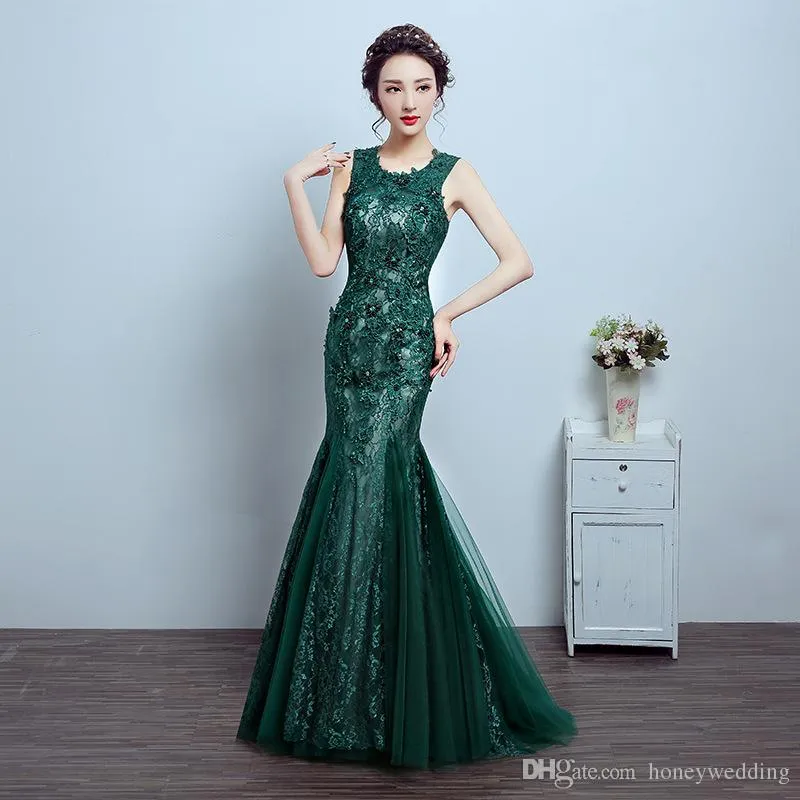 Abiti Da Sera A Sirena Abito Da Cerimonia Verde Smeraldo Madre Della Sposa Abito Da Sposa In