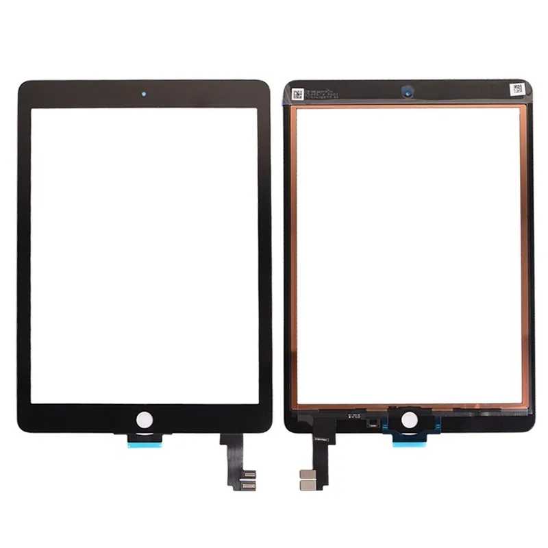 20 stücke Neue Touchscreenglasplatte Digitizer für iPad Air 2 Balck und Weiß Freies Verschiffen