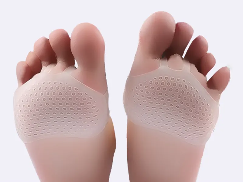 / partij Cellulaire ademend zachte siliconengel Teen pads Hoge hak shock antislip-resistent metatarsal voet pad voorvoet pad