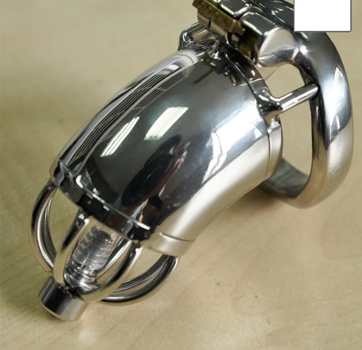 Dispositivo in acciaio inossidabile Gabbia gallo piccolo con cintura catetere uretrale rimovibile SM Giocattoli del sesso gli uomini1862262