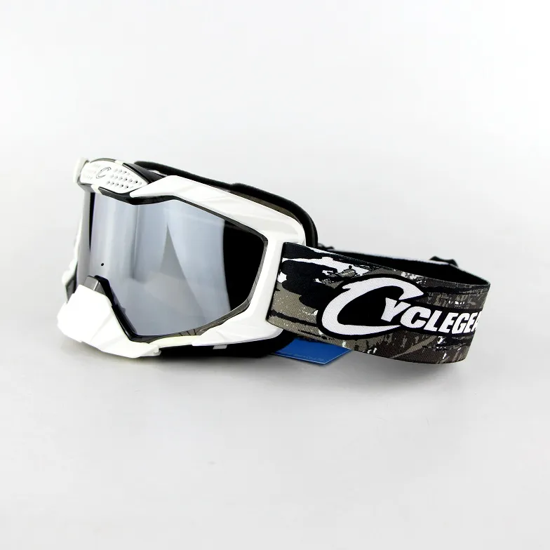 2019 Nouvelles lunettes de soleil de cyclisme Lunettes de moto Lunettes de ski Femmes Hommes Motocross ATV Quad Lunettes coupe-vent tout-terrain Lunettes MX1963