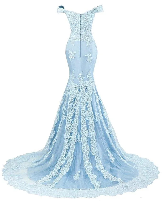 2019 Sexy Applique Perles Robes De Soirée Sirène Or Dentelle Robes De Bal Longues Femmes Robe Formelle Col En V Sexy Longue Robe De Bal Sur Mesure