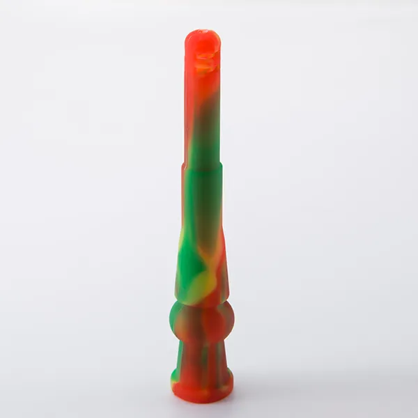 Retail Silicone Down Tubes Smoking Accessories with 135mm Length Silicone Downstem for Smoking Bong Glass Water Pipe at mr dabs