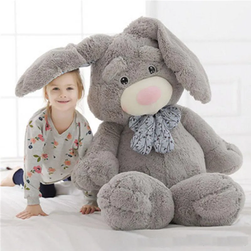 Géant Pop Anime Lapin En Peluche Poupée Grand Doux En Peluche Oreille  Longue Lapin Animaux Jouet avec Rose Encens 2 Tailles Disponibles