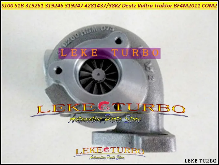 TURBO S100 S1B 319261 319246 319247 04281437KZ 04281438KZ 4281437KZ 4281438KZ Turbocharger For Deutz Valtra Traktor BF4M2011 COM2 3.11L 87HP (3)