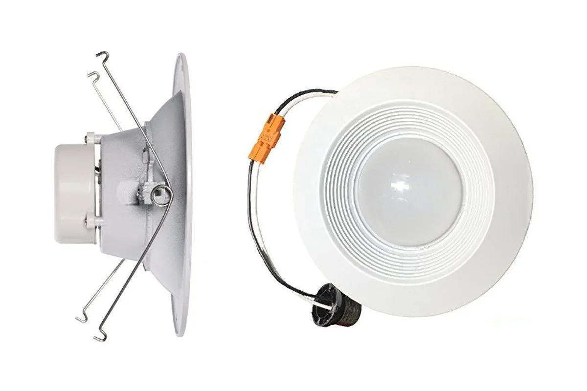 Downlights Indoor Dimmable E26 6" inch 14W75W Replacement 1000 Lumens 2800-3200K Warm White LED Recessed Retrofit Lighting Kit Fixture
