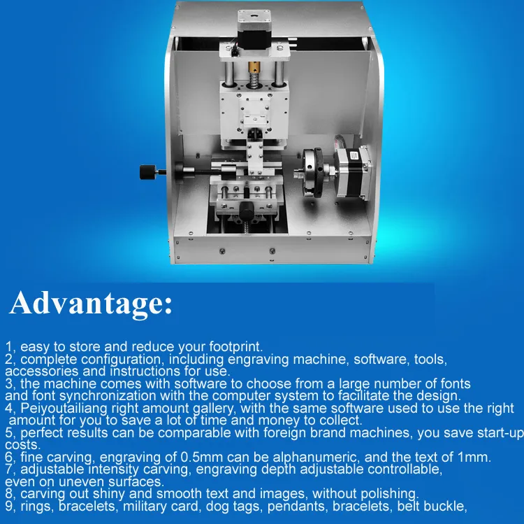 2016 nouvelle machine de gravure de bijoux à vendre, machine de gravure de bijoux fabriquée en Chine, machine de gravure d'anneau de coupeur de diamant