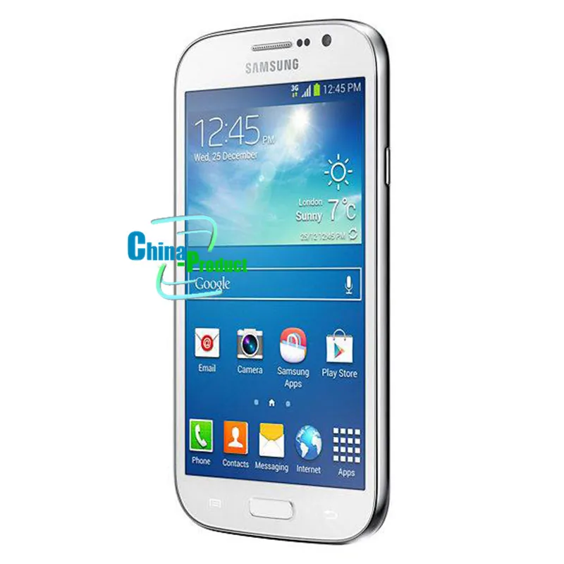 Оригинальный отремонтированный Samsung Galaxy Grand DuoS I9082 5,0 дюйма 1 ГБ RAM 8GB ROM DUAL SIM 8.0MP WCDMA 3G мобильный телефон