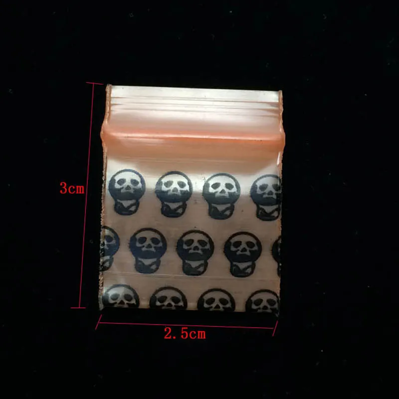 Wholesale Small 2.5x3 CM Patterned Packaging Bags Mini Clear Resealable PE  Plastic Bags Self Sealed Poly Pouch From High420, $1.81