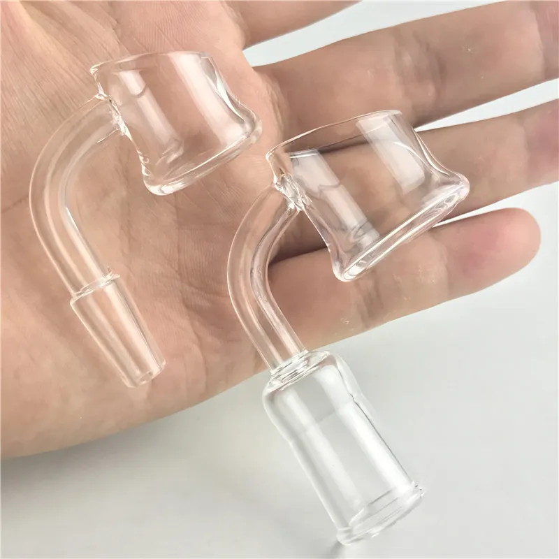 XL Quartz Evan Shore Banger with 10mm 14mm 18mm Male Female Thick Bottom Domeless Quartz Banger Nail for Glass Bong