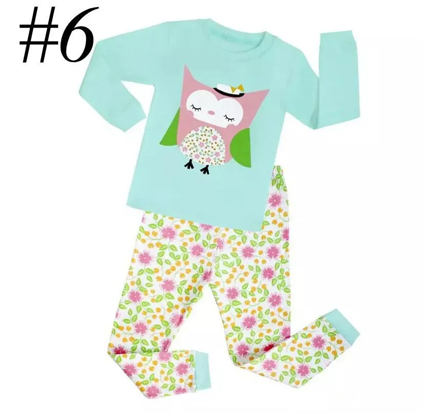 Kids XMAS sleepwear boys girls cotton Set deer stripe tops pants pajamas santas little helper sleepwear sets3677911