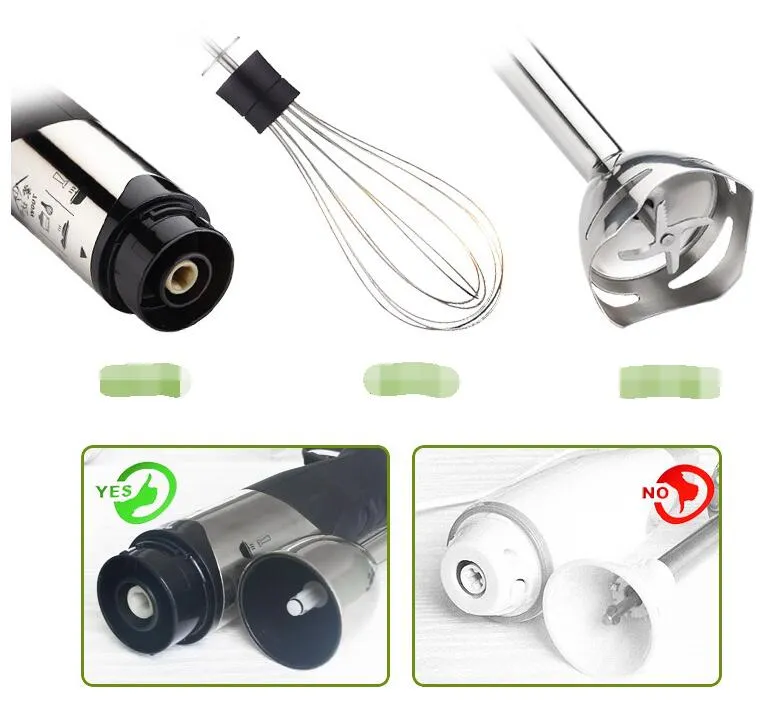 M-08 Multifunctional Household 850W Electric Stick Blender Hand Blender Egg Whisk Mixer Juicer Meat Grinder Food Processor