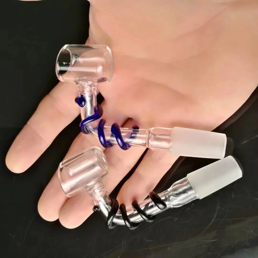 Disco silenzio ﾠ, accessori bong in vetro all'ingrosso, fumo pipe ad acqua in vetro, spedizione gratuita