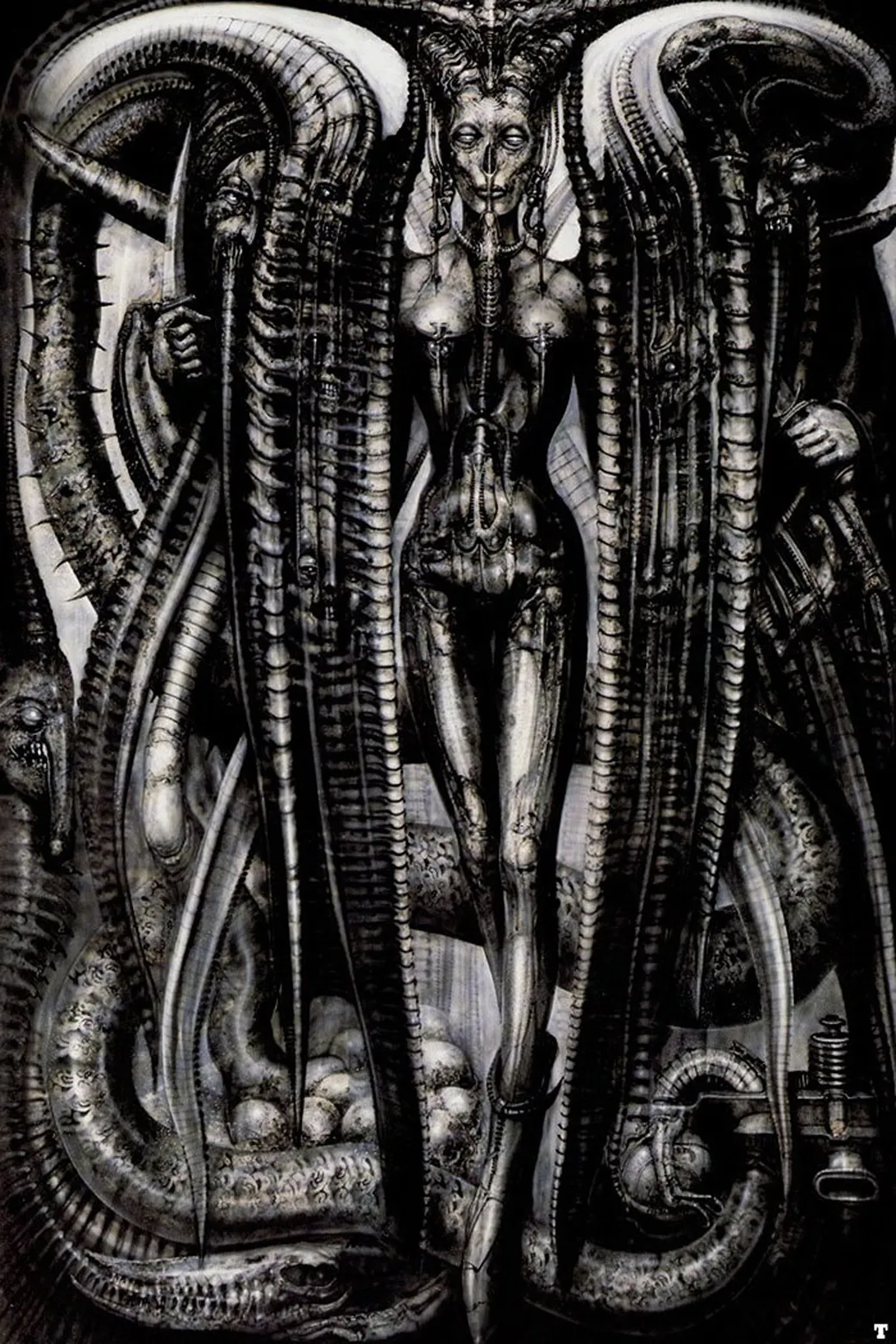 Art Poster Hr Giger Li II Fabric Wall Art 36 X 24 From Kaka1688