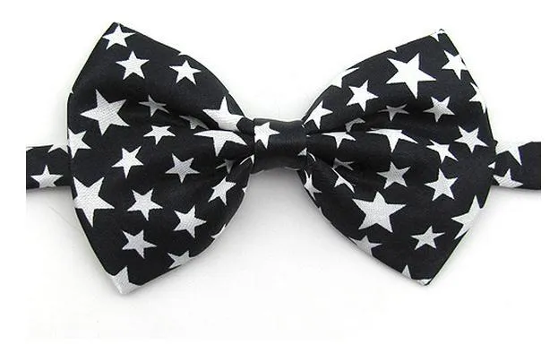 Dog Apparel polyester&silk butterfly pet dog cat puppy bow tie PE012