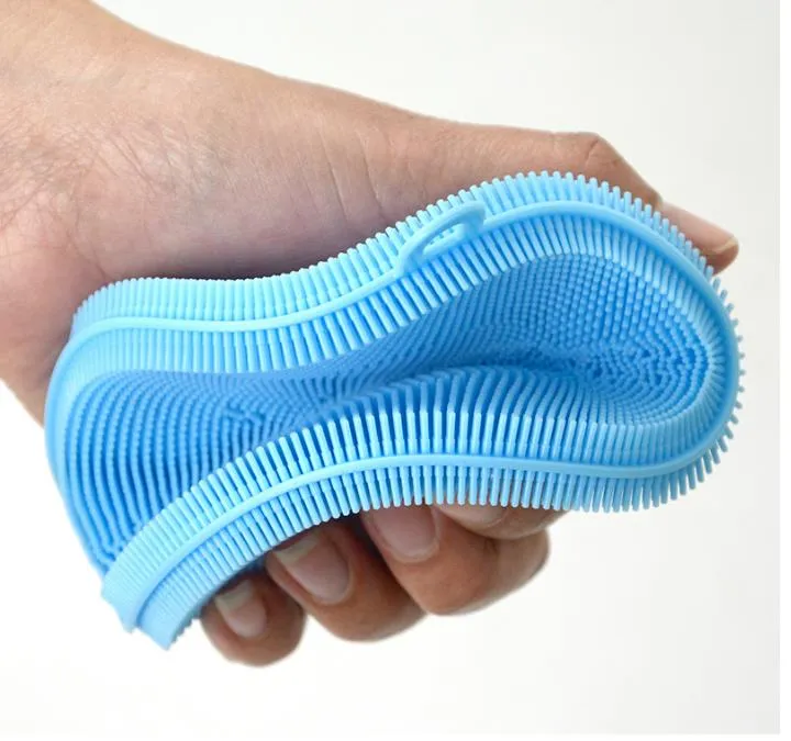 Magic Silicone Dish Bowl Cleaning Brushes Scouring Papt Pan Wash pincks Limpador Kitchen6144279