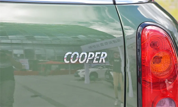 Badge ALL4 MINI Cooper 3D Métal ALL4 Voiture Cofe Arrière Emblème Porte Garde-boue Badge Pour MINI Cooper JCW R60 R61 F54 F60 S D SD Countryman Paceman Autocollants 34 Décoration Voiture Mini