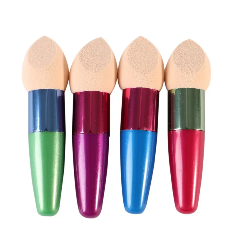 Sponsen, applicators katoen groothandel - cream foundation make-up cosmetische make-up borstels vloeibare spons borstel optionele kleur s1 y6 gratis schip