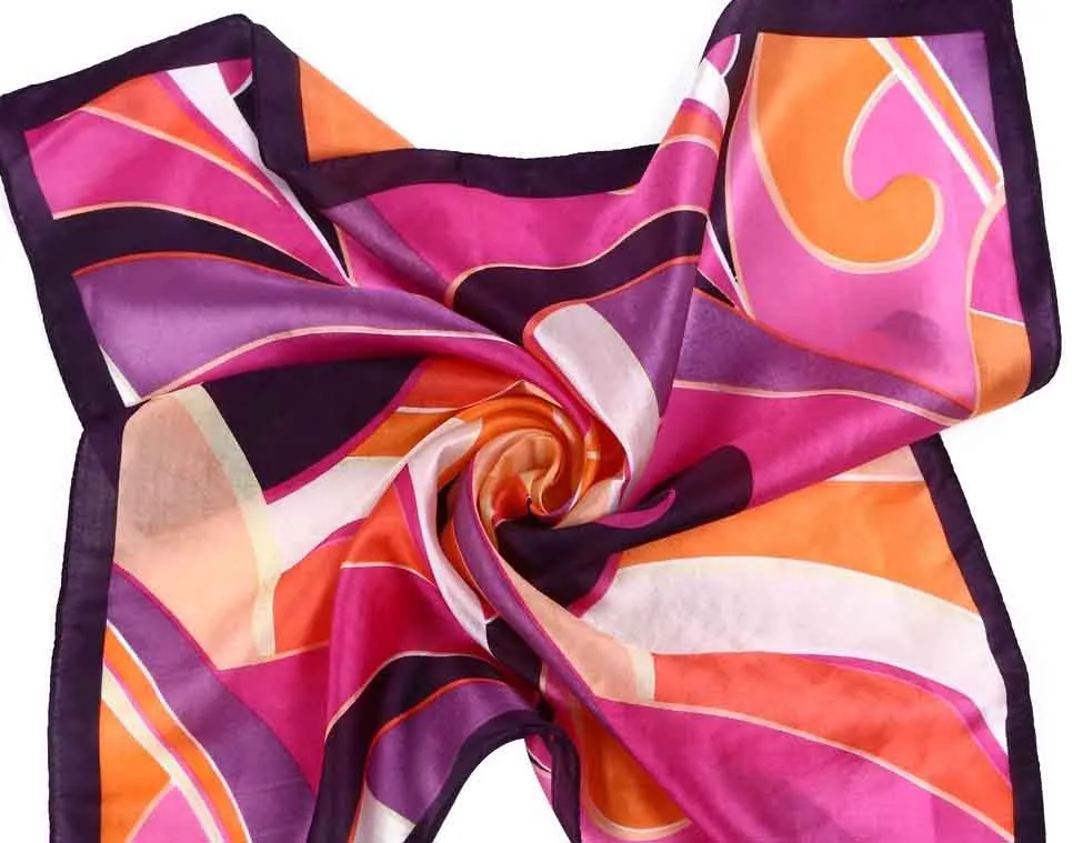 gorgeous silk multipurpose womens square SCARF scarves handbag accessorry #4039