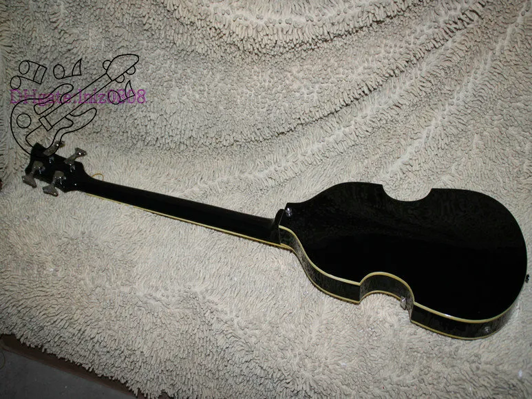 Nuova alta qualità delle chitarre basse nere del violino delle stringhe di arrivo 4 migliore trasporto libero
