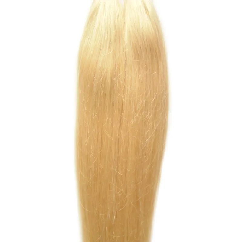 # 613 Branqueada Loira extensões de cabelo humano virgem brasileiro extensão do cabelo de queratina 100g / fios de ponta u extensões de cabelo humano