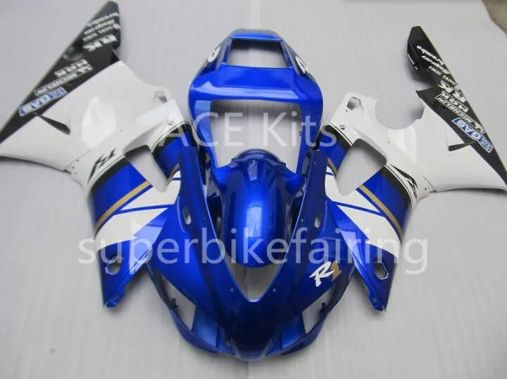 3Gifts New Hot sales bike Fairings Kits For YAMAHA YZF-R1 1998 1999 r1 98 99 YZF1000 Cool Blue White SX4