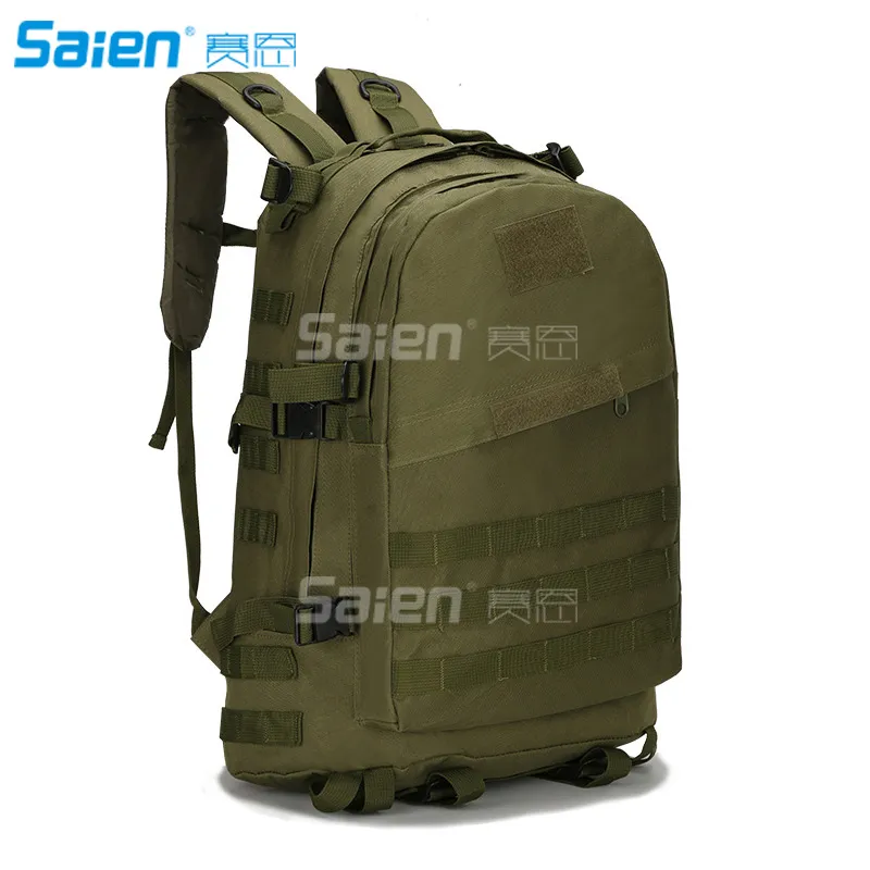 Sport Bags Tactical Backpack Outdoor Camping Hiking Hunt Trekking Assault Rucksack Travel Molle Daypack Bag Expandable Waterproof 40L Capacity