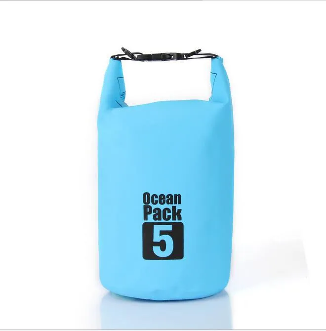 Outdoor peso leve Rafting saco de armazenamento impermeável Bolsas Ultra pequeno volume impermeável saco de armazenamento Folding Dry Bag