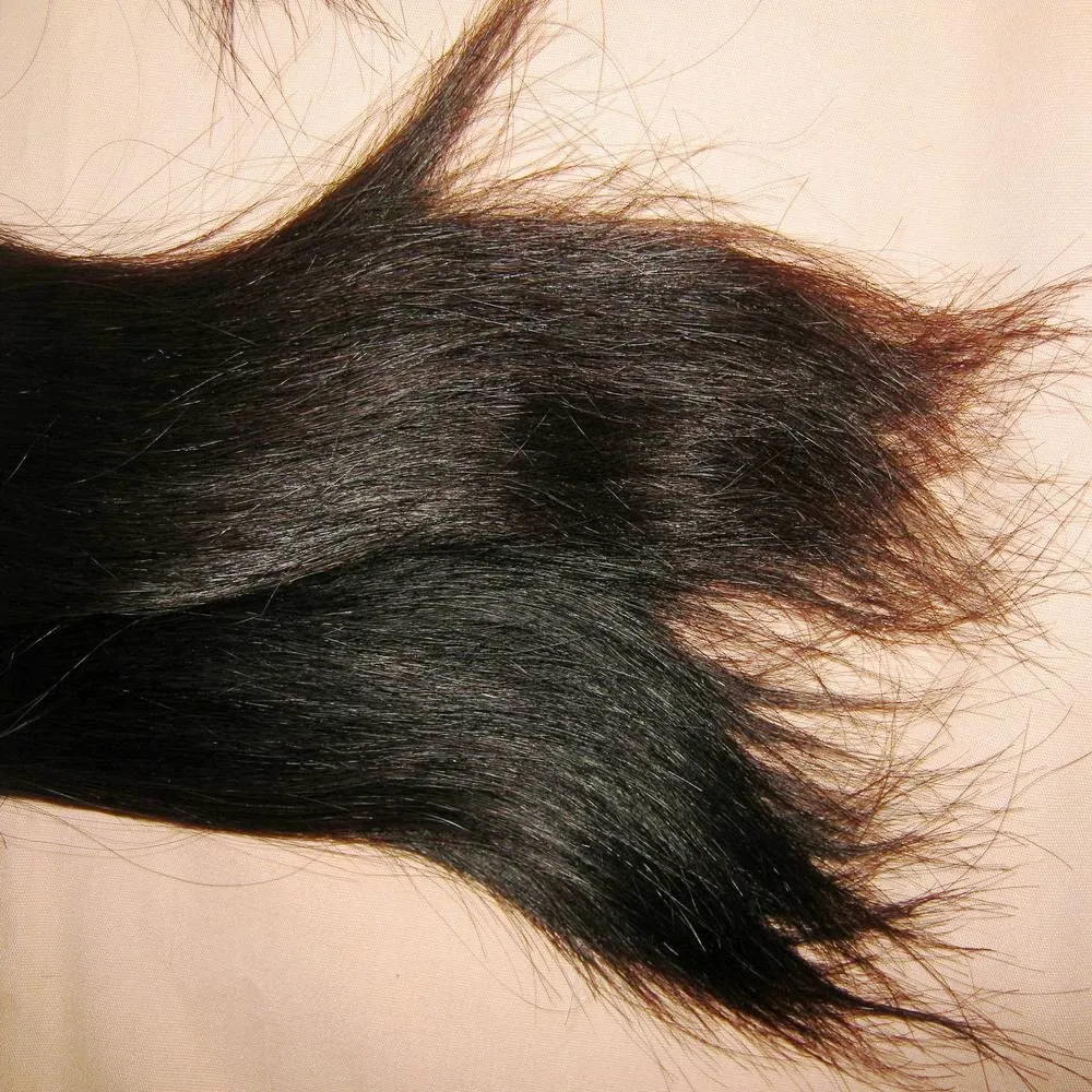 8A Malaysian Raw Non Transformed Hair Straight Cheap Human Hair Weave / Discount Price