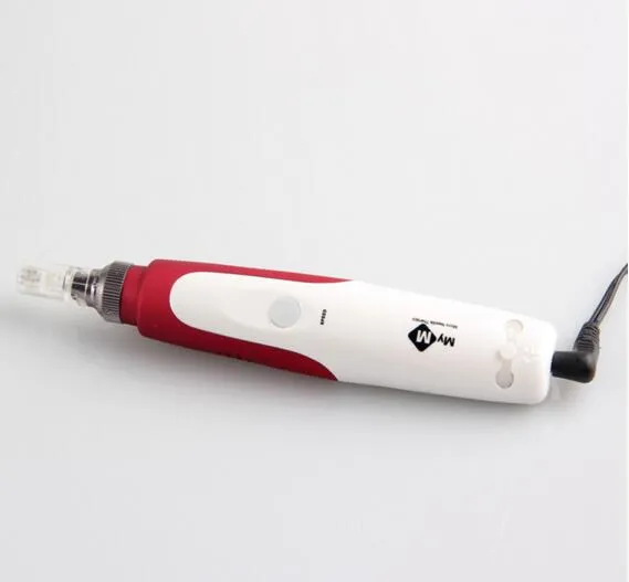 myM elektrische derma stempel mym derma pen micro naald roller schoonheid apparatuur derma rollende systeem huidverzorging tool voeding invoer pen