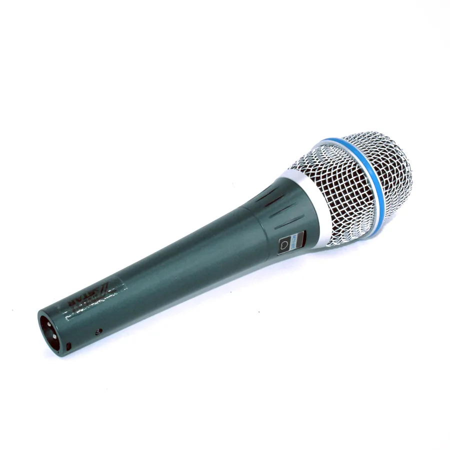 Kwaliteit beta87a Beta 87a Karaoke mic vocale bedraad cardioïde dynamische microfoon mike voor beta87c mixer o zing microfone mcrofono mikrofon2657758