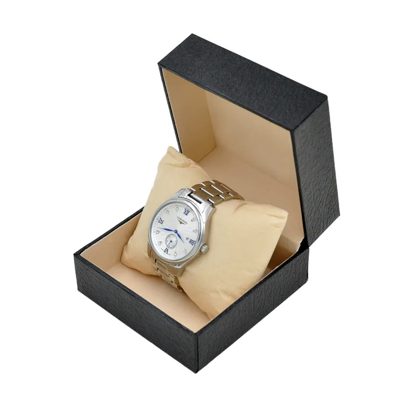 100st vinterklockor Boxes Watch Box Display Case Presentförpackning för Watch Smycken Förvaring Hållare Lädervakt Letar efter grossister