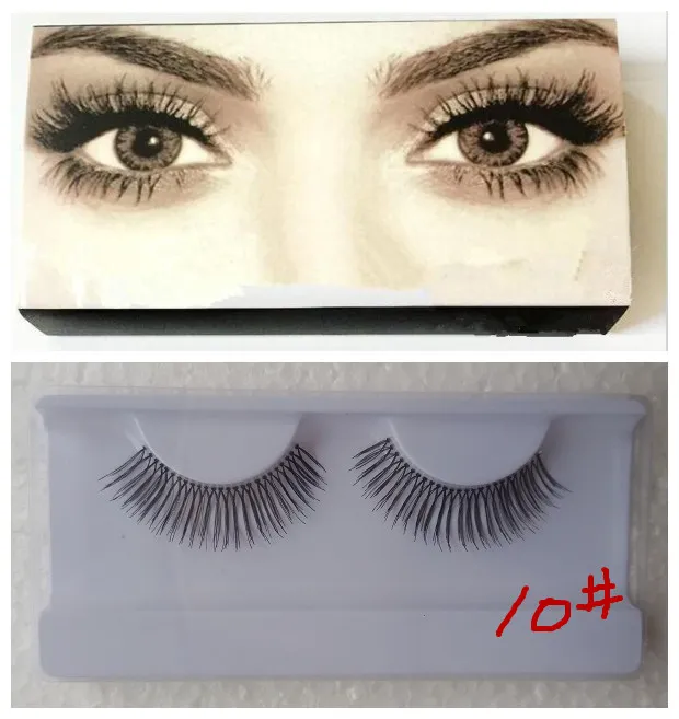 Maquiagem Falsas Eyelash Eyelash Extensões Handmade Fake Cílios