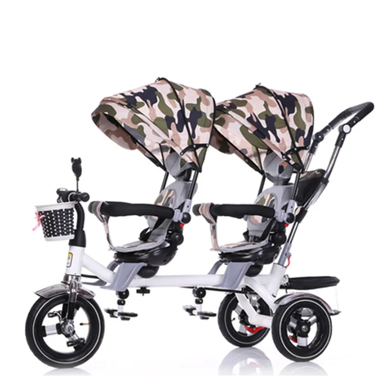 Poussette sales double velo