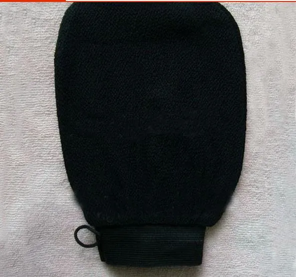 2017 vente chaude 50 pcs / lot maroc hammam gommage gant magique peeling gant exfoliant tan enlèvement gant (normal grossier feelin