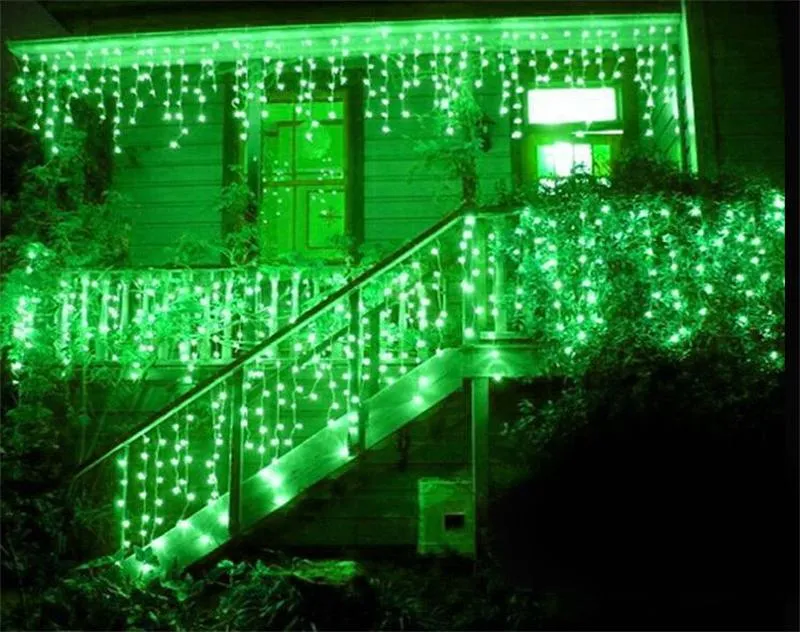 ICE string light 3M 100leds 4M 120 led fata lampada 110V 220V la festa nuziale led scintillio illuminazione Natale