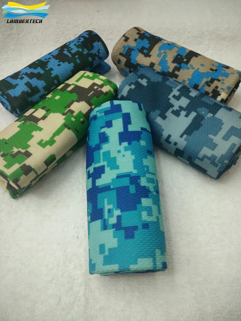 Camouflage Ice Towel Camo Utility Enduring Instant Cooling Towel