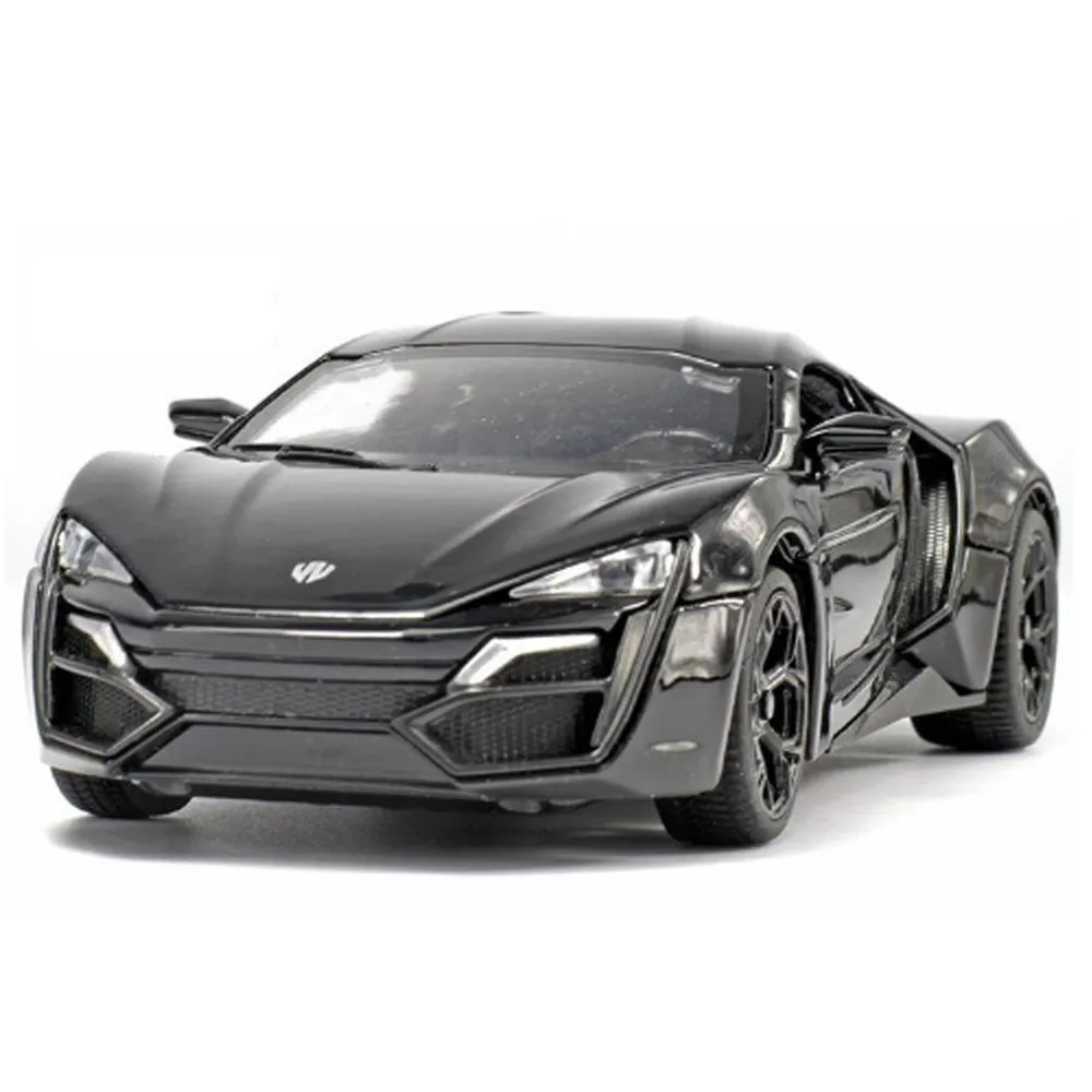 1:32 Детские Игрушки Форсажа 7 Lykan Hypersport Мини Авто Игрушки.