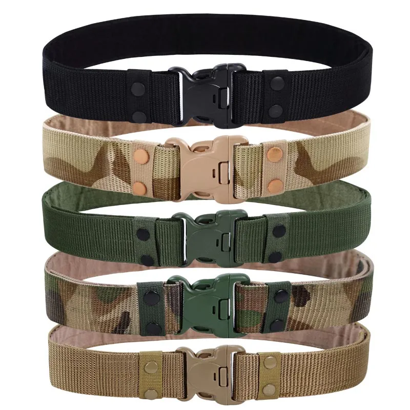 Paintball Airsoft Shooting Tactical Belt Outdoor Sports Army Hunting Camo Gear Camouflage No10-008