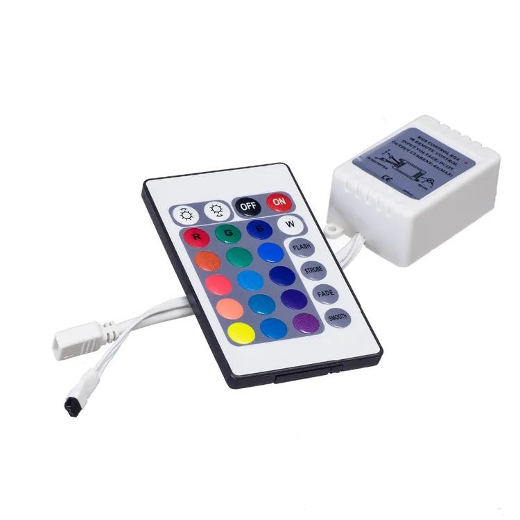 Dimmers RGB Controllers LED Strip Lights 24 Keys Remote Controller