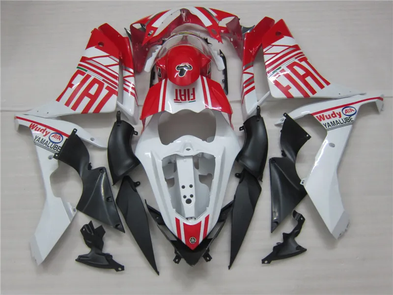 Injection molded free 7 gifts fairing kit for Yamaha YZF R1 07 08 red white black fairings set YZFR1 2007 2008 OT22