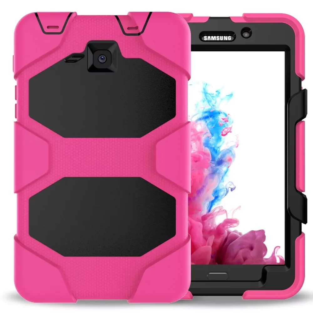 Military Heavy Duty ShockProof Rugged Impact Hybrid Tough Armor Case FOR SAMSUNG Galaxy Tab T550 T560 T580 P580 T810 T820 