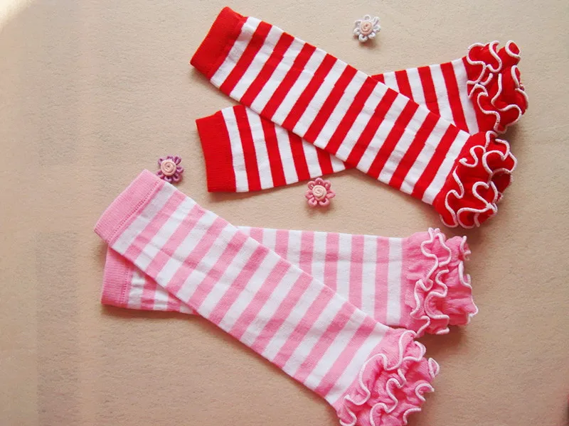 Нью-малышей малыша гетры колготки для маленьких девочек грелки ноги Носки носки Полосатый Dots Чистый хлопок Девочка рождественские подарки Legging A6346