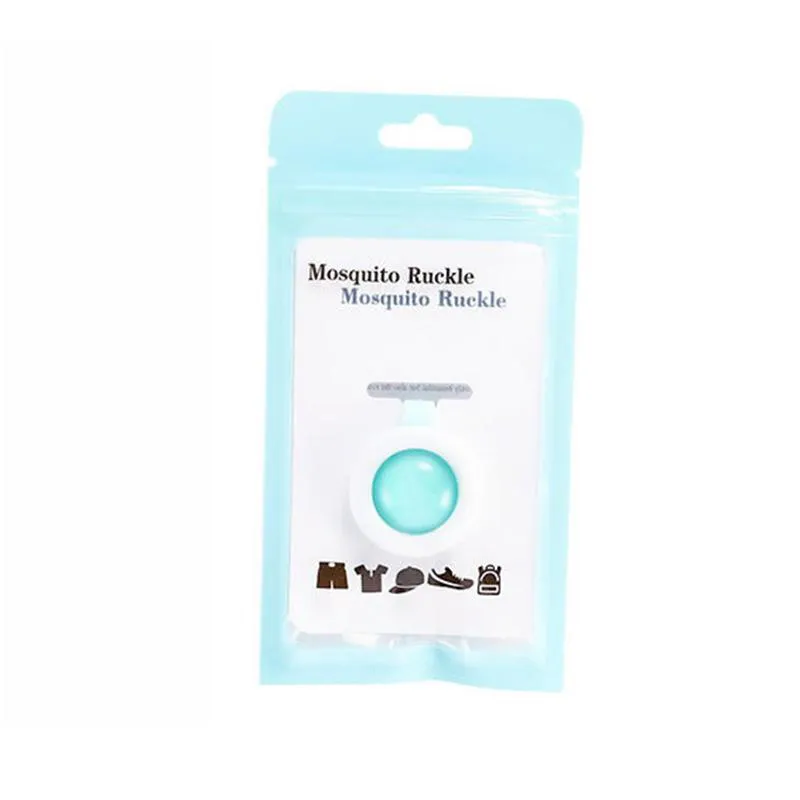 Clip répulsif antimosquito Button Animal Carton Mosquito Mosquito pour bébé boucle