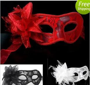 Satışa El Yapımı Dantel Deri Mardi Gras Maske Satışa El Yapımı Dantel Deri Mardi Gras Maske Masquerade Çiçek Prenses Maske Lady Için Mor