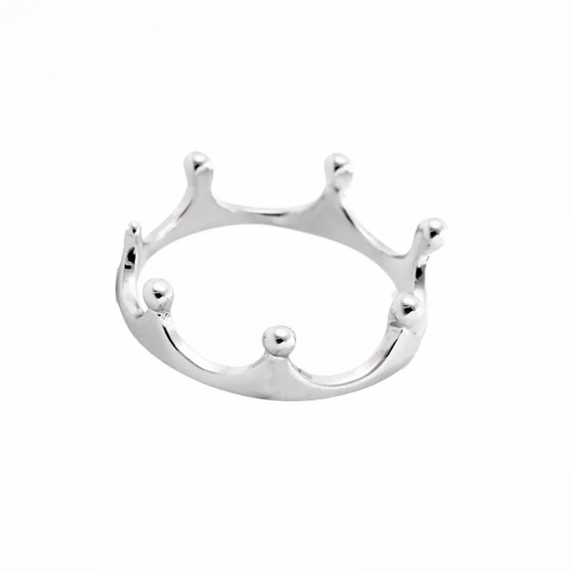 Everast Wholesale Fashion Crown Ring Кольцо 18 тыс. Золото серебряное золото.