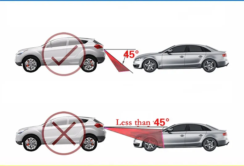 Carro de alta Potência anti colisão a laser lâmpada decorativa luzes de cauda de aviso de rear-end licença Auto Brake Parking Lamp