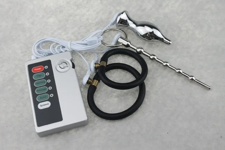 selfie anal plug Electro Electric Shock Device Sex Anus Toy Anal Plug... From Dgw168, $13.48