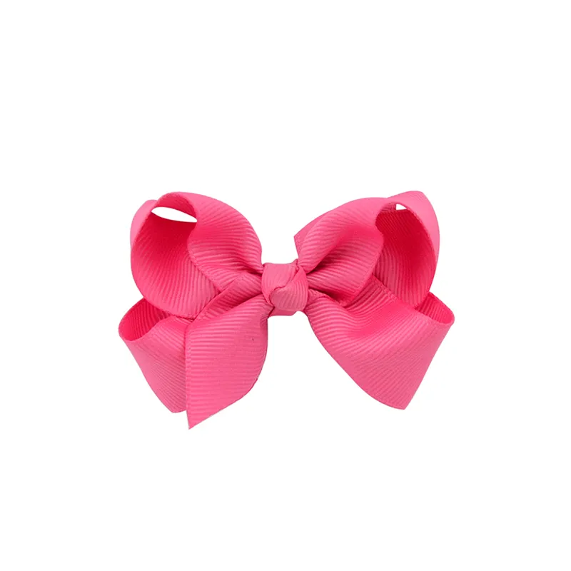 3.2 Inch Baby Girls Bow Barrettes Hairpins Ribbon Grosgrain Kids Girls Accessories With Clip Boutique Bowknot Hairpin Hair Ornaments YL563
